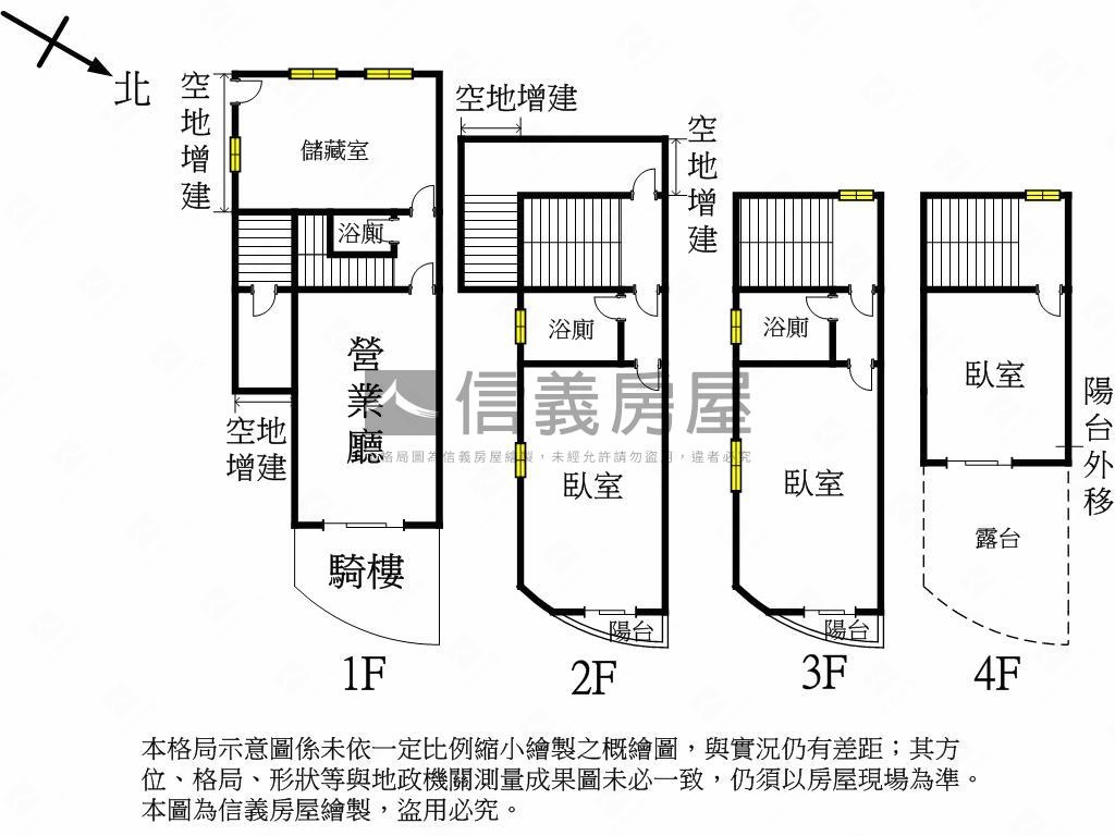 大里立新重劃區震後透店房屋室內格局與周邊環境