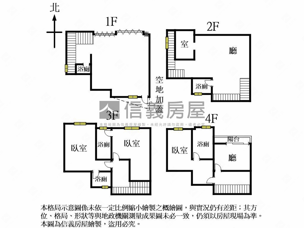 花壇全新大面寬透天２房屋室內格局與周邊環境