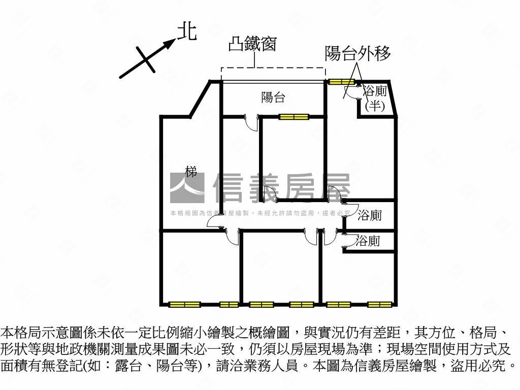 大吉利電梯大空間房屋室內格局與周邊環境