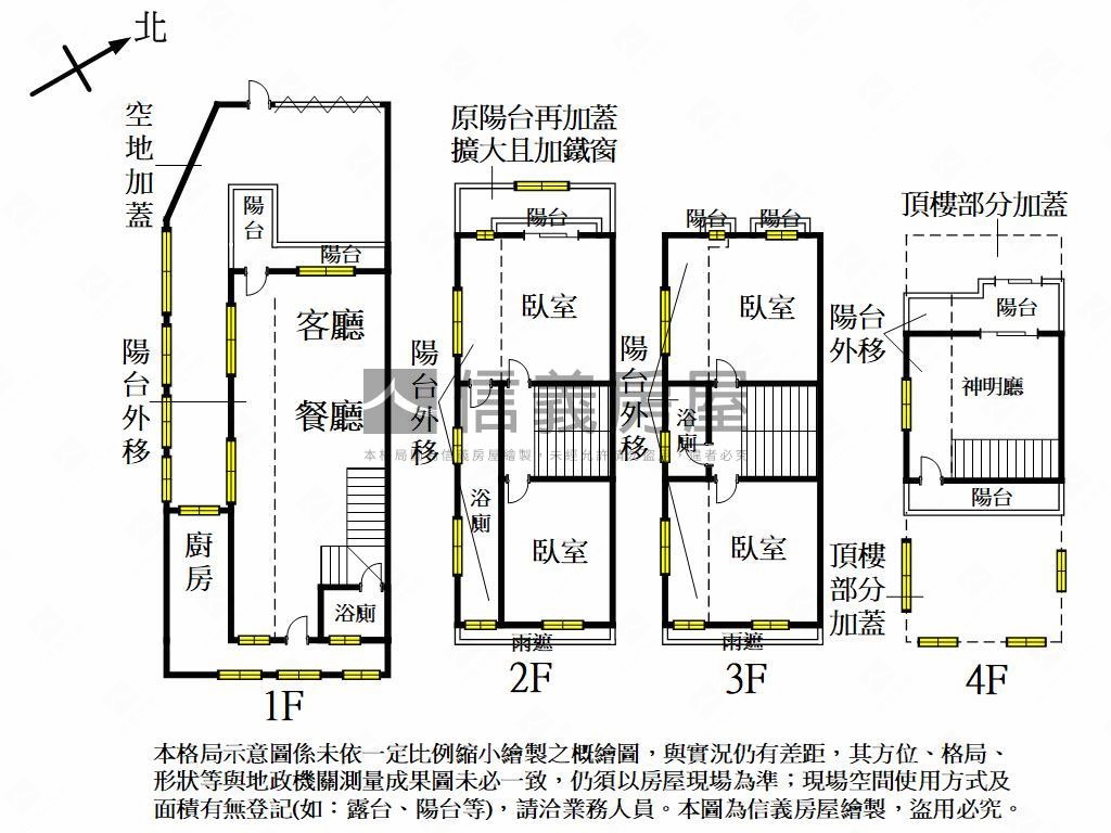 €專任中科住三角間大透天房屋室內格局與周邊環境