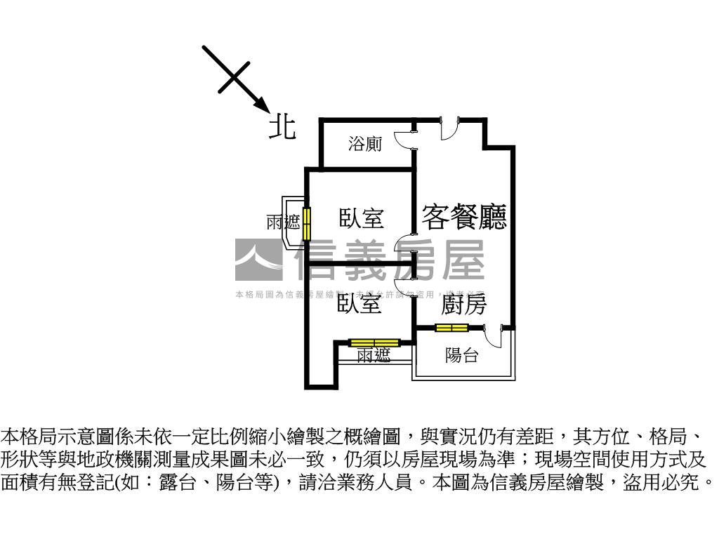 信義富境小家庭最愛房屋室內格局與周邊環境