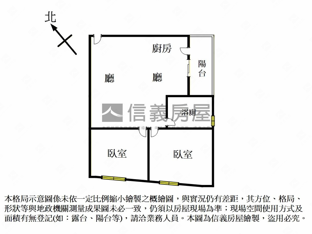 新埔永康芬揚兩房房屋室內格局與周邊環境