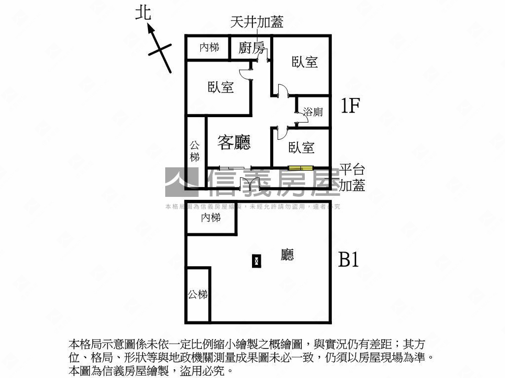 三民稀有黃金一樓房屋室內格局與周邊環境