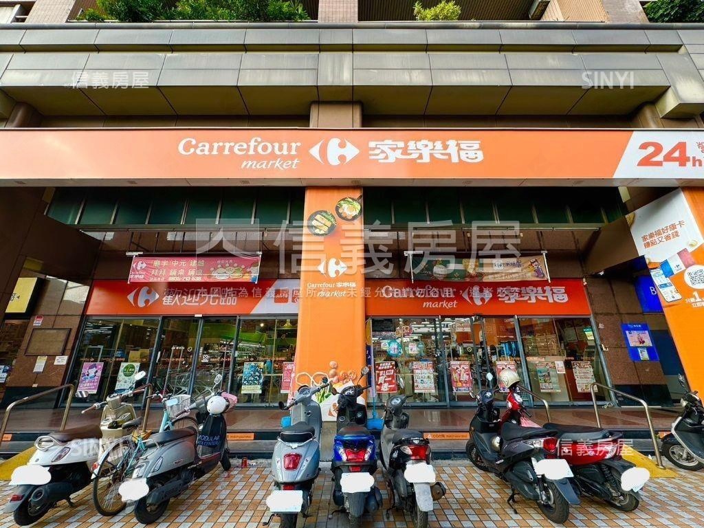 萬大線家樂福景觀宅平車位房屋室內格局與周邊環境