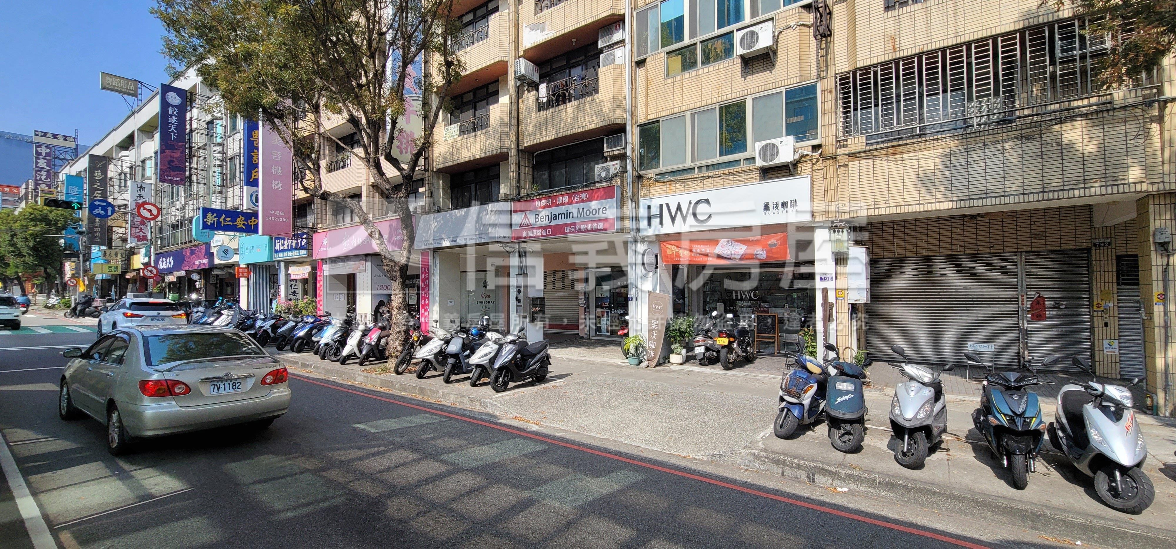 臺灣大道收租置產稀有透天房屋室內格局與周邊環境
