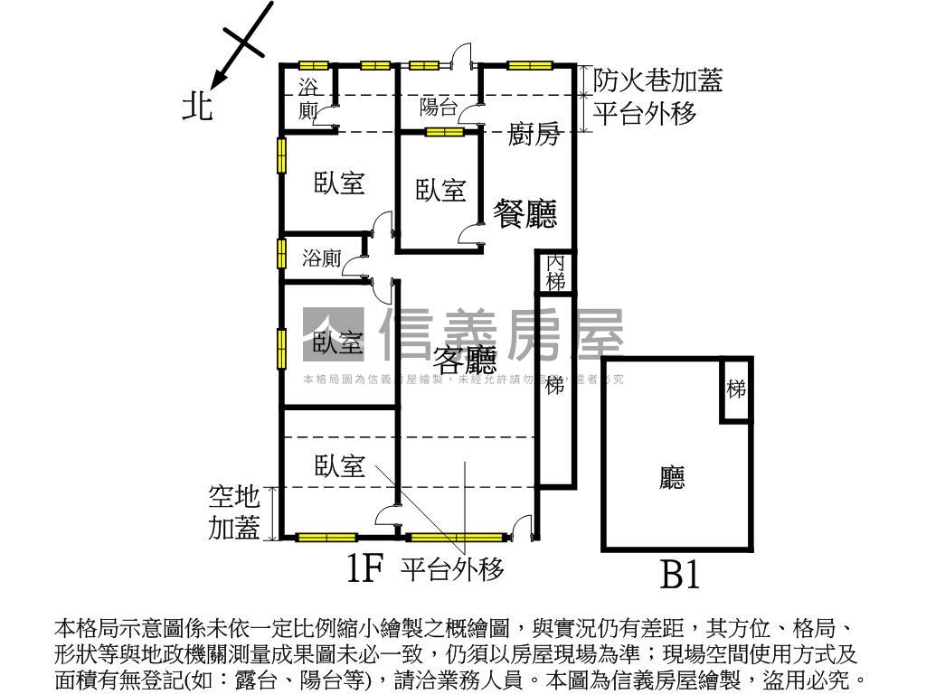 秀朗國小～邊間優質一樓房屋室內格局與周邊環境