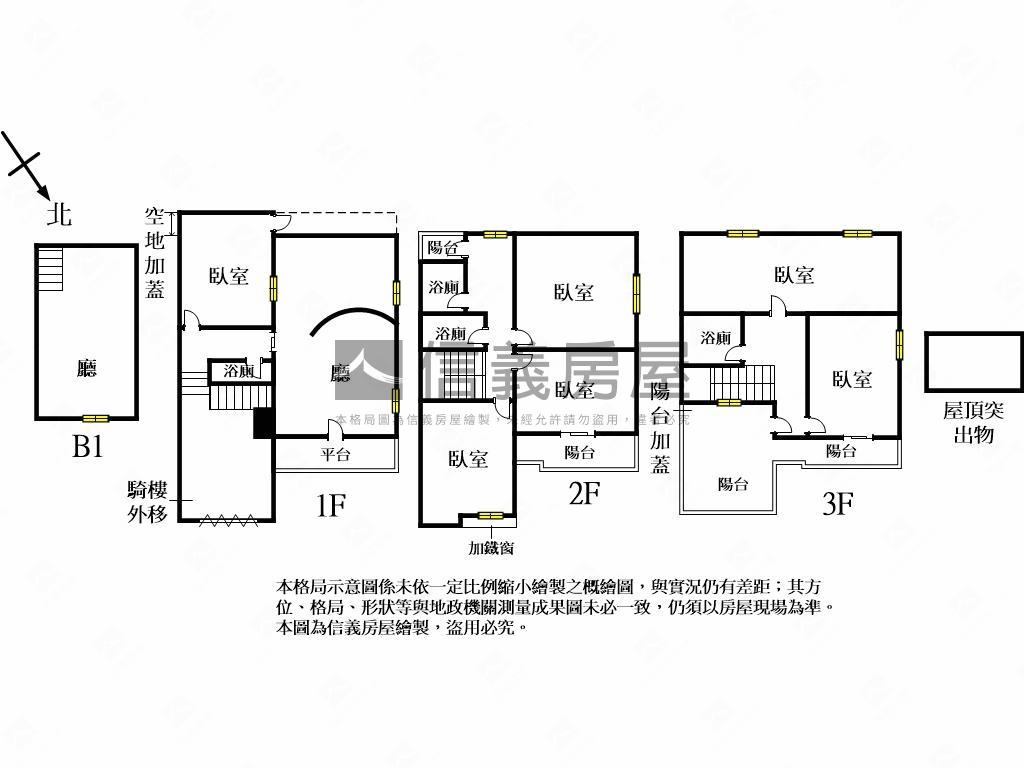近市府顯眼面寬角間店墅房屋室內格局與周邊環境