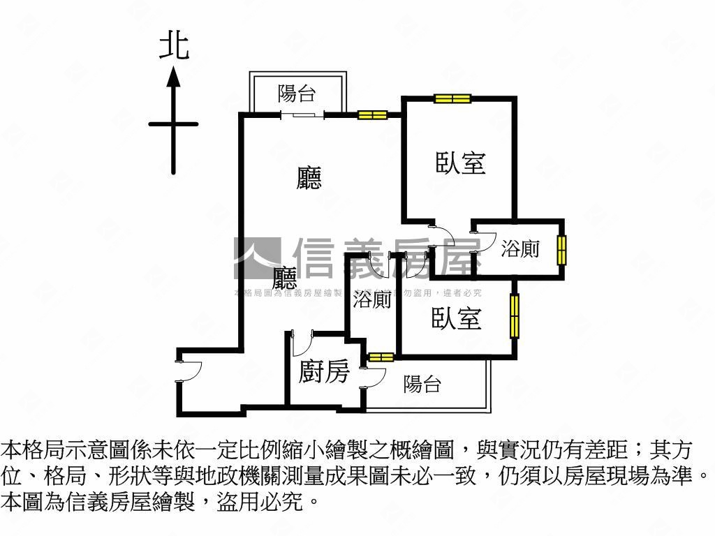 新未來３兩房平面車位房屋室內格局與周邊環境