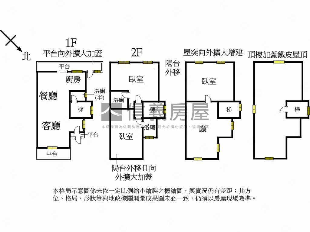 迎旭山莊獨棟透天房屋室內格局與周邊環境