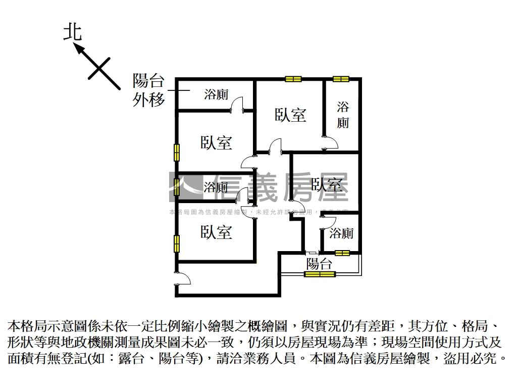 淡大溫馨裝潢４間收租套房房屋室內格局與周邊環境