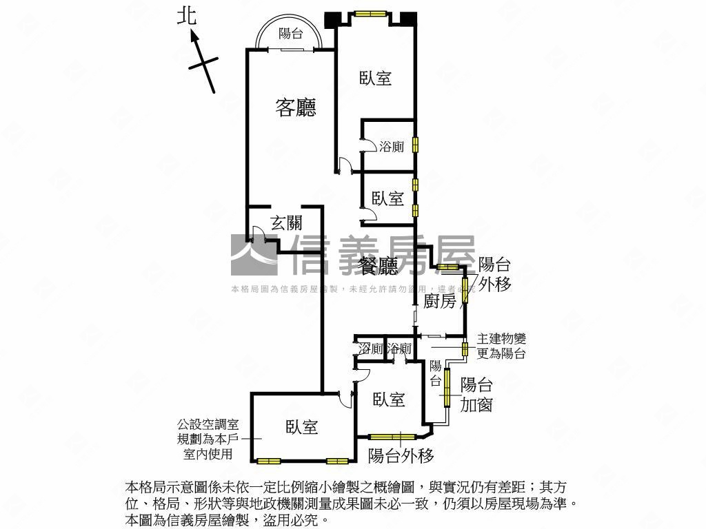 中正金華ＳＲＣ信義愛樂房屋室內格局與周邊環境