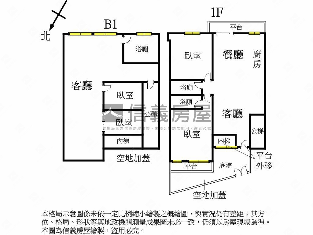 復興崗大坪數讚讚一樓房屋室內格局與周邊環境