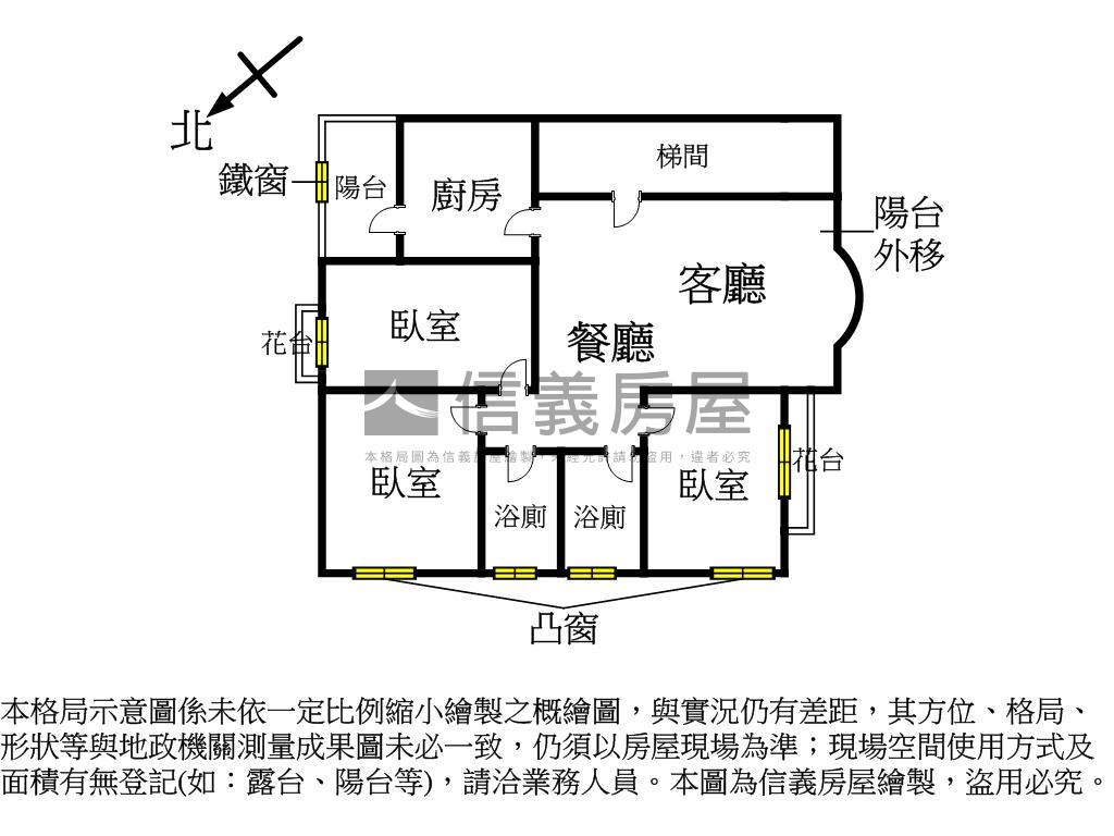 三民學苑‧稀有三房車位房屋室內格局與周邊環境