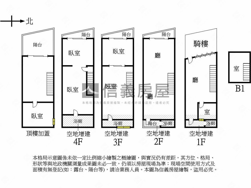 民生民權。德順街透店房屋室內格局與周邊環境