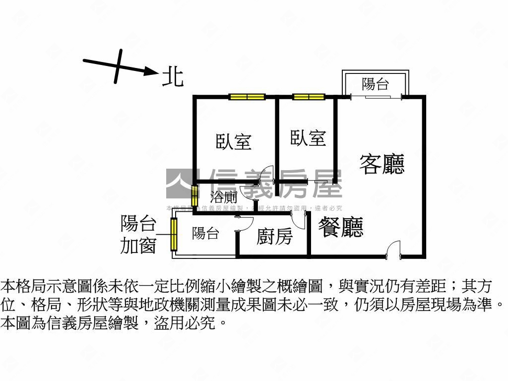 佳泰大方兩房平車視野戶房屋室內格局與周邊環境