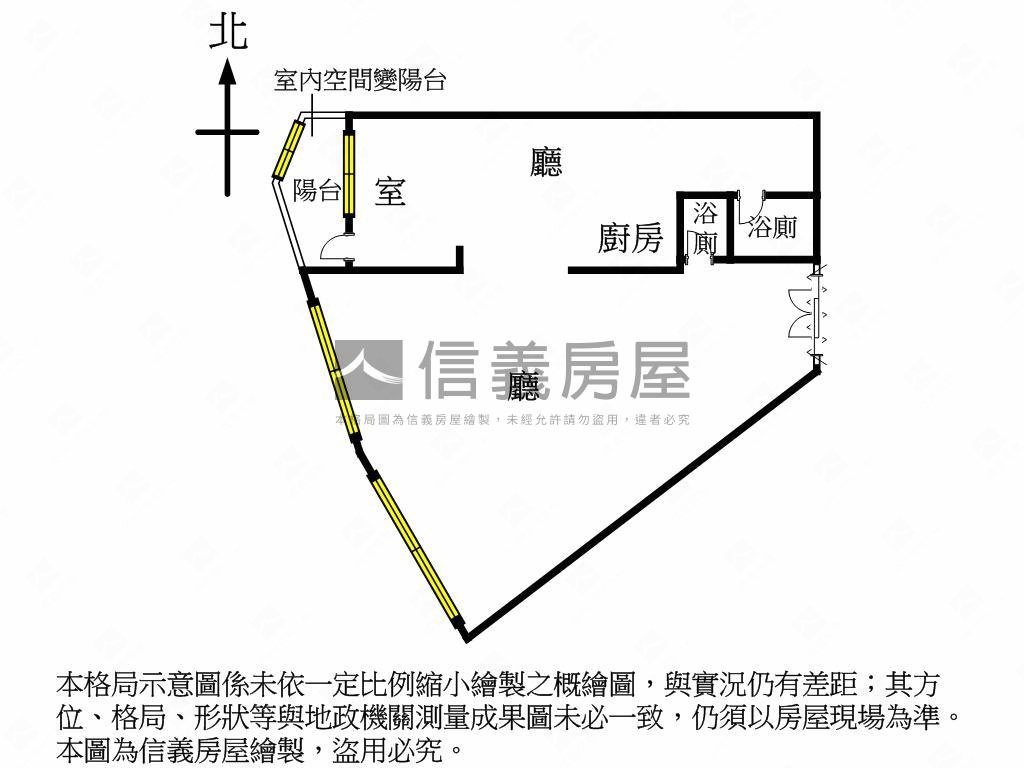 近未來捷運藍線大面景觀戶房屋室內格局與周邊環境