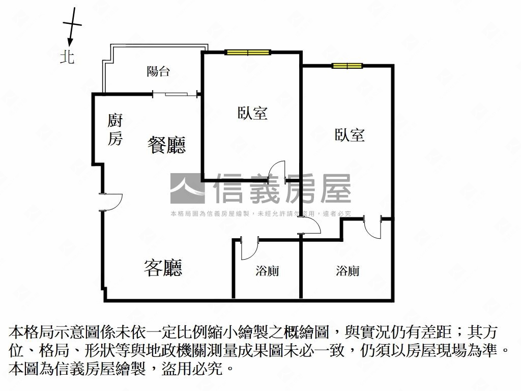 新市重劃區兩房兩衛平車房屋室內格局與周邊環境