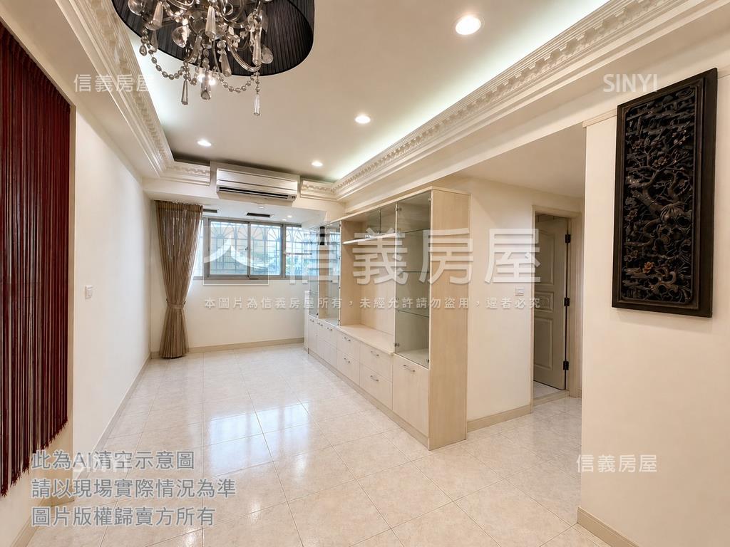 雙捷運台北華府景觀三房房屋室內格局與周邊環境