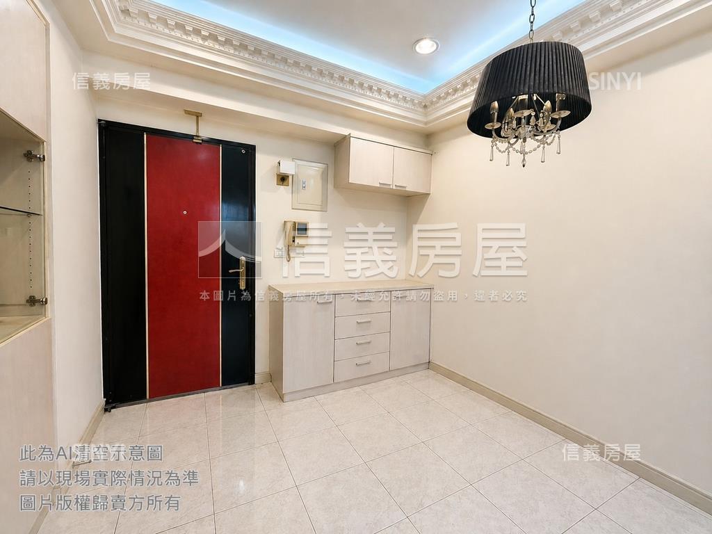雙捷運台北華府景觀三房房屋室內格局與周邊環境
