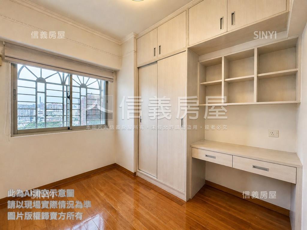 雙捷運台北華府景觀三房房屋室內格局與周邊環境