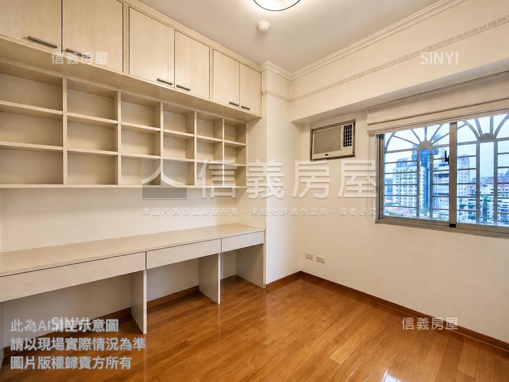 雙捷運台北華府景觀三房房屋室內格局與周邊環境