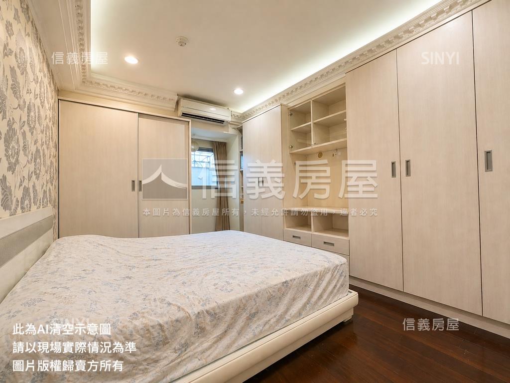 雙捷運台北華府景觀三房房屋室內格局與周邊環境