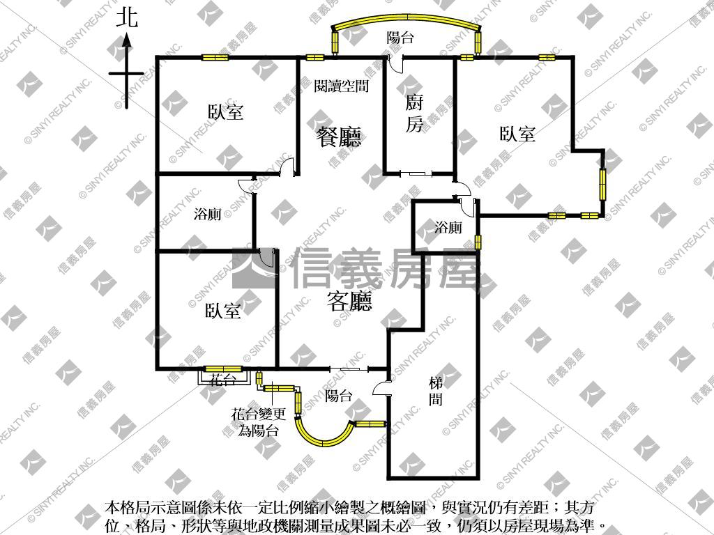 行情鮮境大空間捷運宅房屋室內格局與周邊環境