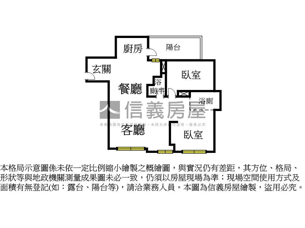合環ＬＡＮＤＭＡＲＫ房屋室內格局與周邊環境