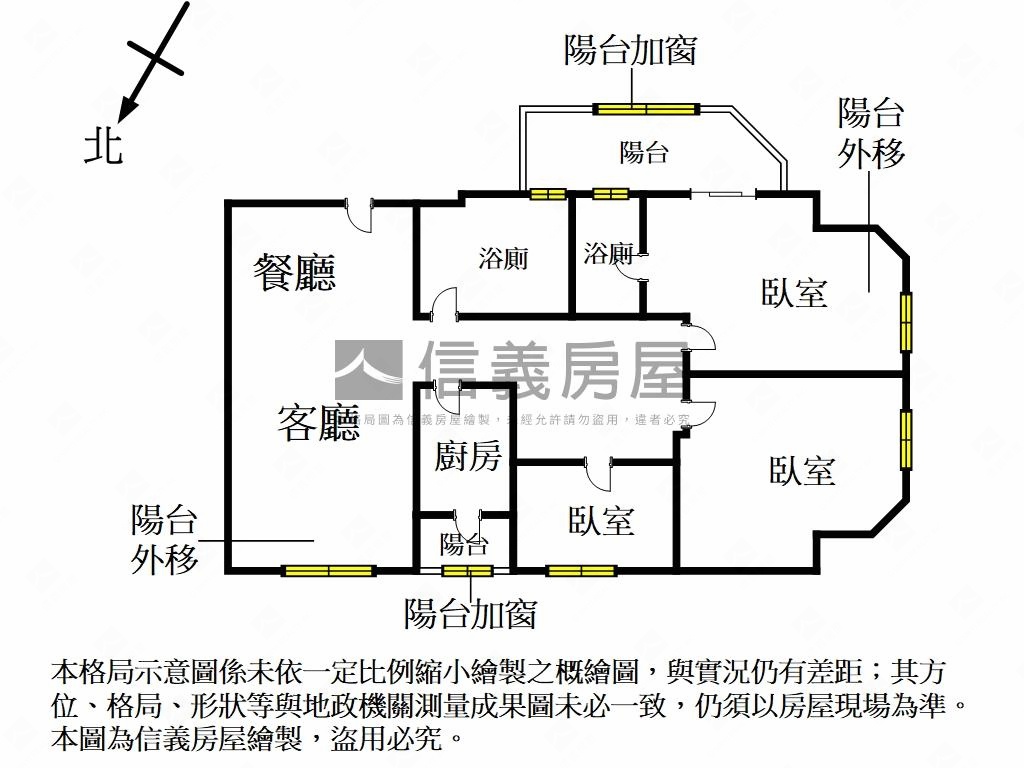 阿利阿多機能採光三房房屋室內格局與周邊環境