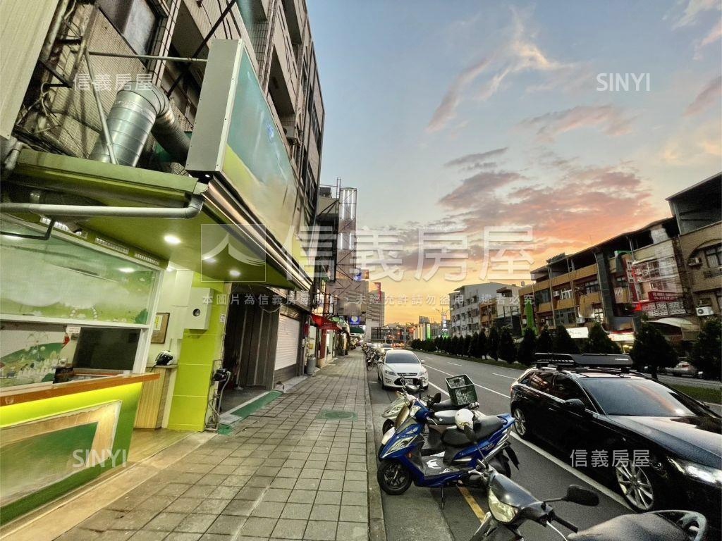 車站商圈臨路顯眼店面房屋室內格局與周邊環境