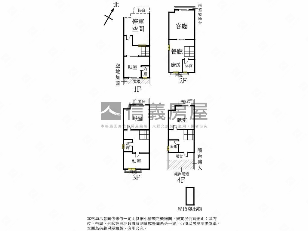 鳳翔社區型採光美車墅房屋室內格局與周邊環境