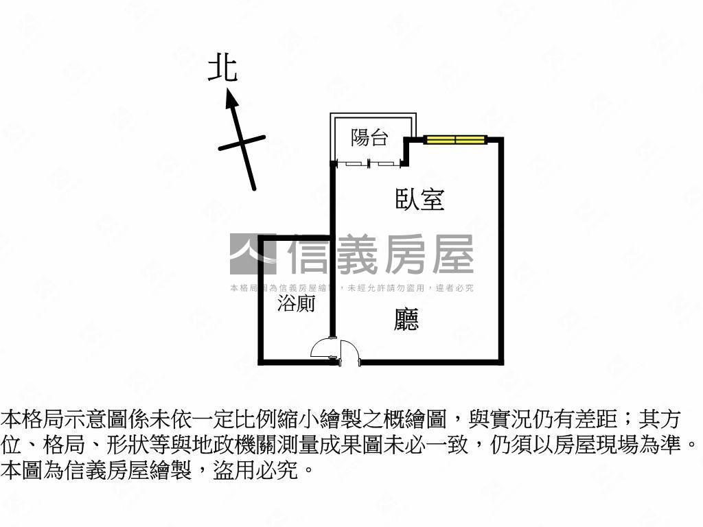 一房一廳豐原頂樓房屋室內格局與周邊環境