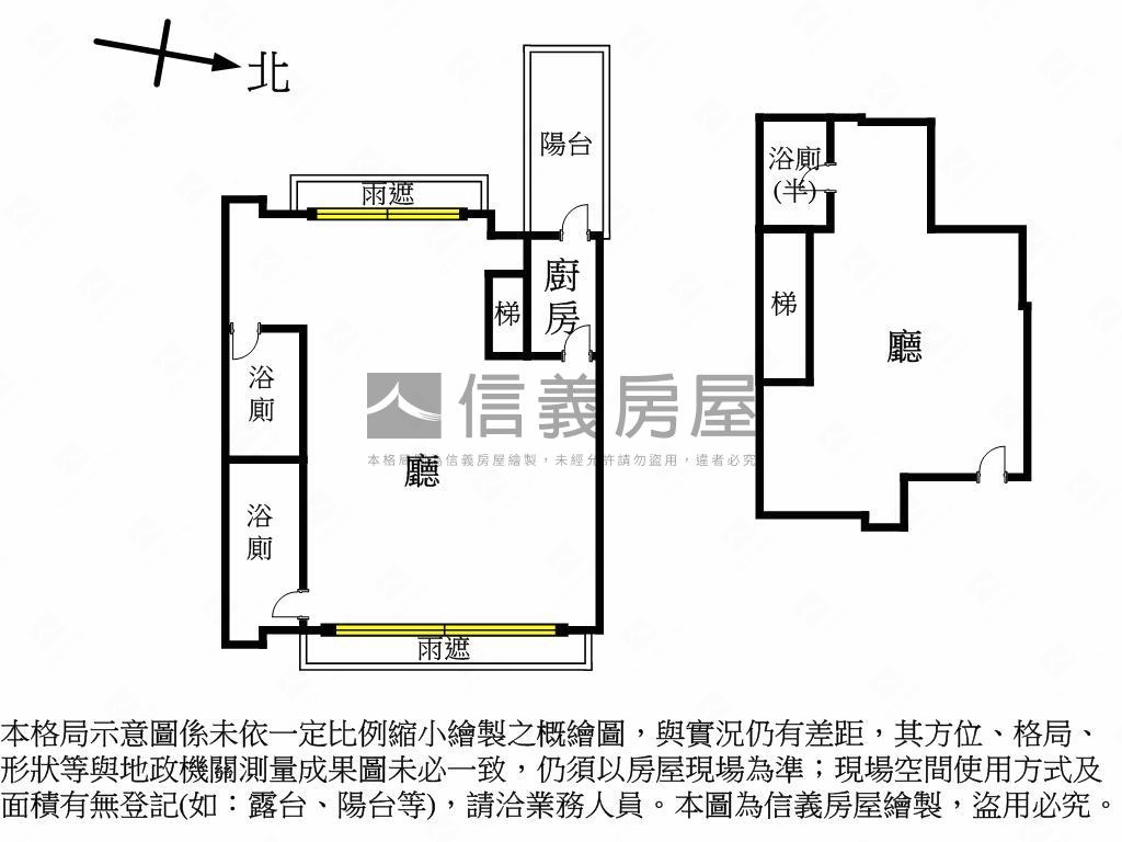 ＜天母仰格＞全新鋼骨店辦房屋室內格局與周邊環境