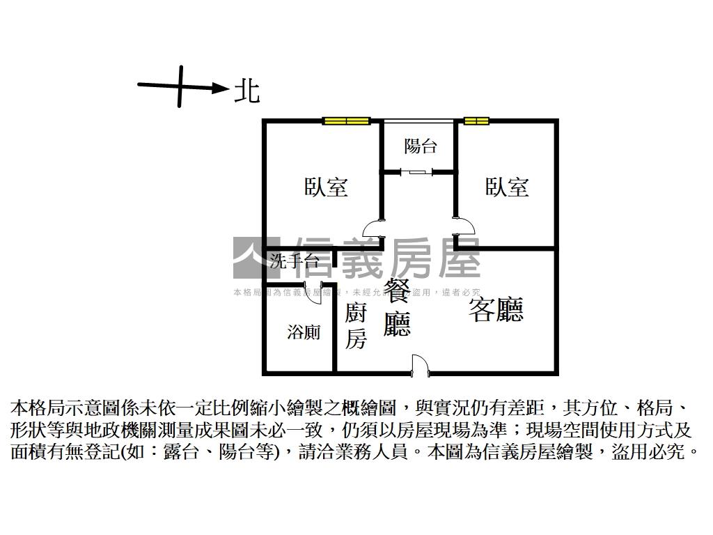 低總價小資族達觀Ａ１兩房房屋室內格局與周邊環境