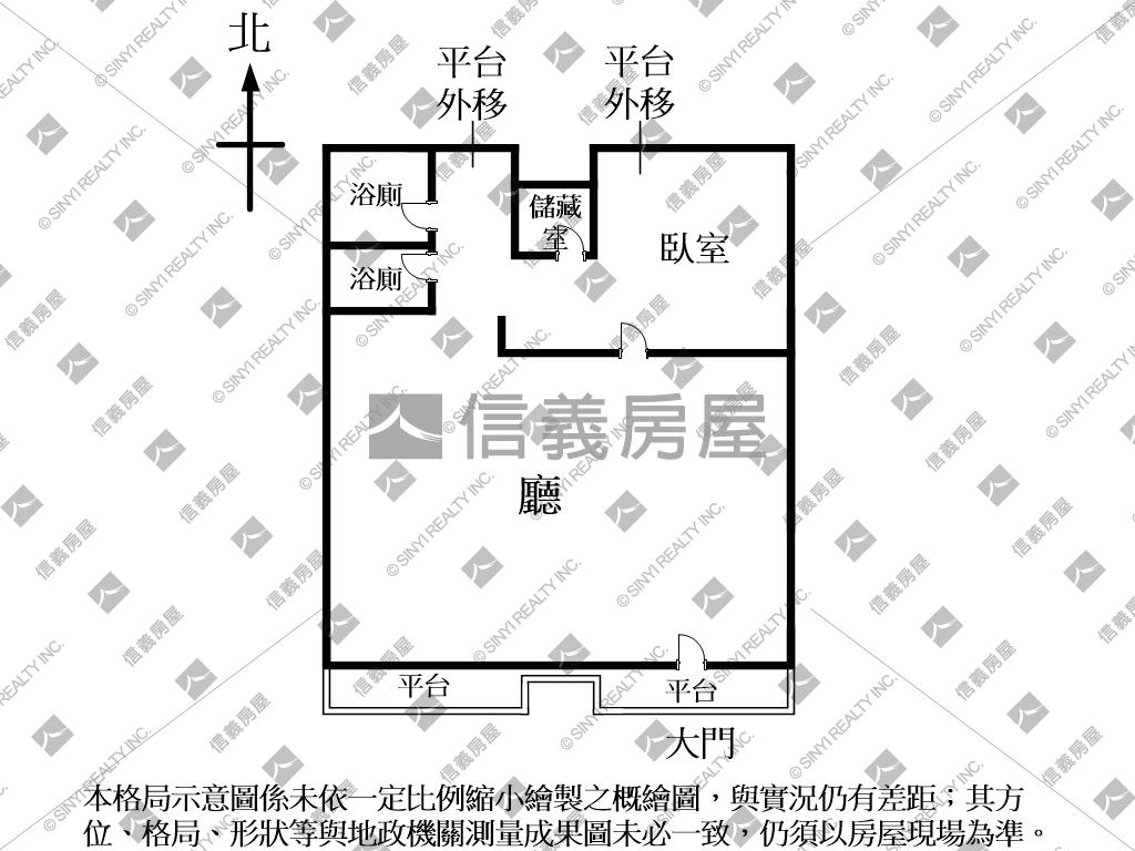 台大龍門文藝面寬金店面房屋室內格局與周邊環境