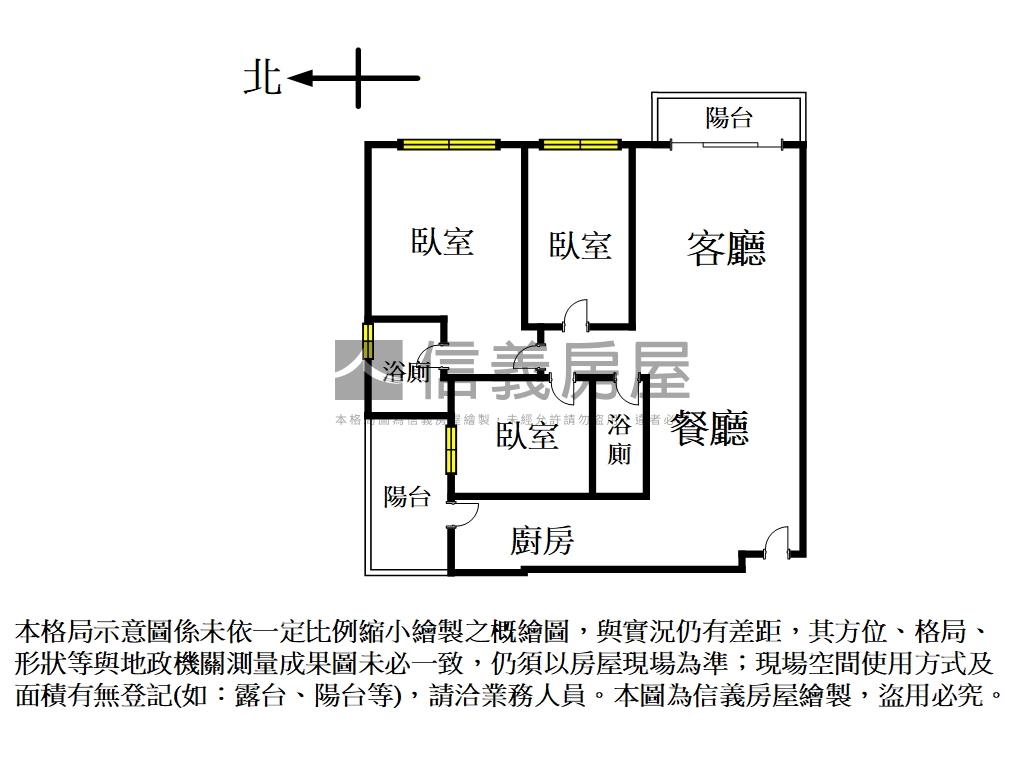 寬闊視野＊景自慢高樓層房屋室內格局與周邊環境