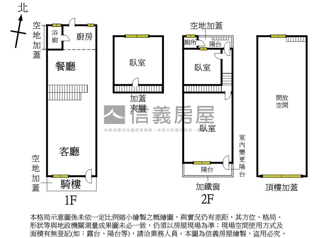 近衛武營活巷低總透天房屋室內格局與周邊環境