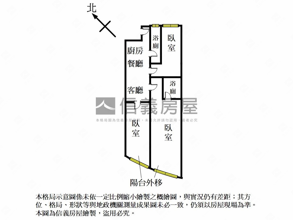 低總價電梯三房庭園華廈房屋室內格局與周邊環境