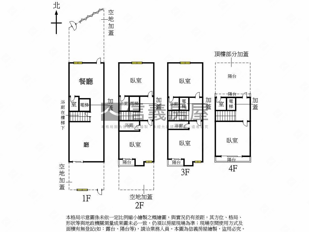員林前後臨路美墅房屋室內格局與周邊環境