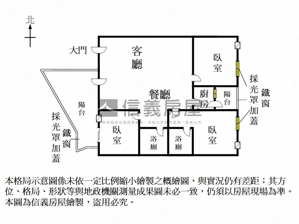 新市｜大空間成家三房平車房屋室內格局與周邊環境