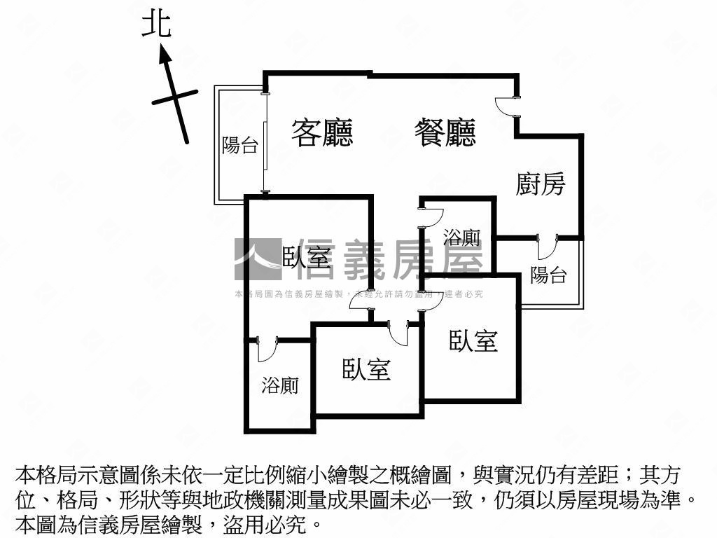 近五權車站三房平車房屋室內格局與周邊環境