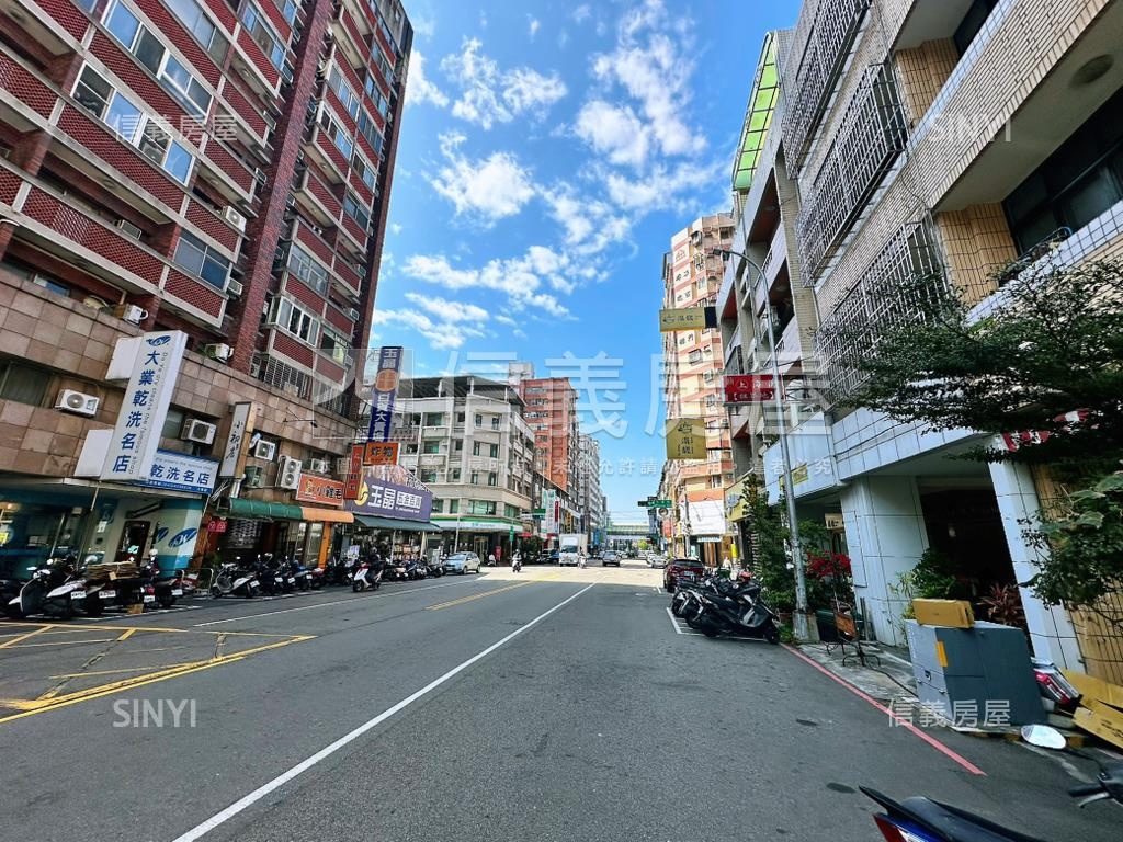 大業路朝南吃市透天店面房屋室內格局與周邊環境