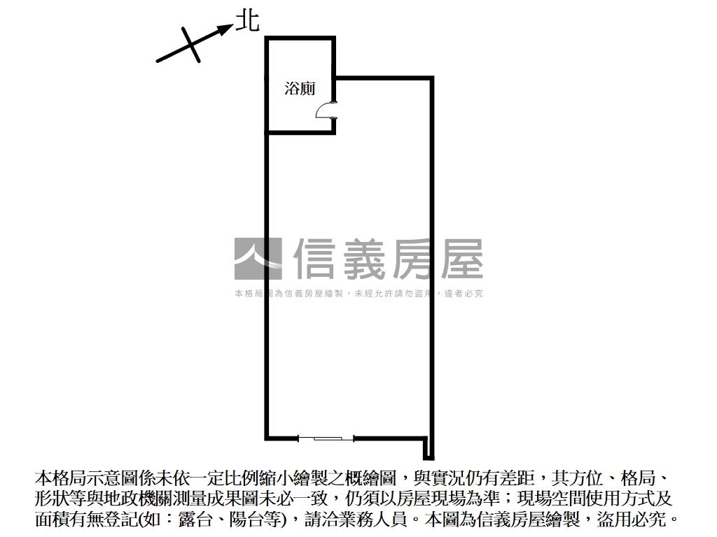 專任潛力捷運口店面２房屋室內格局與周邊環境