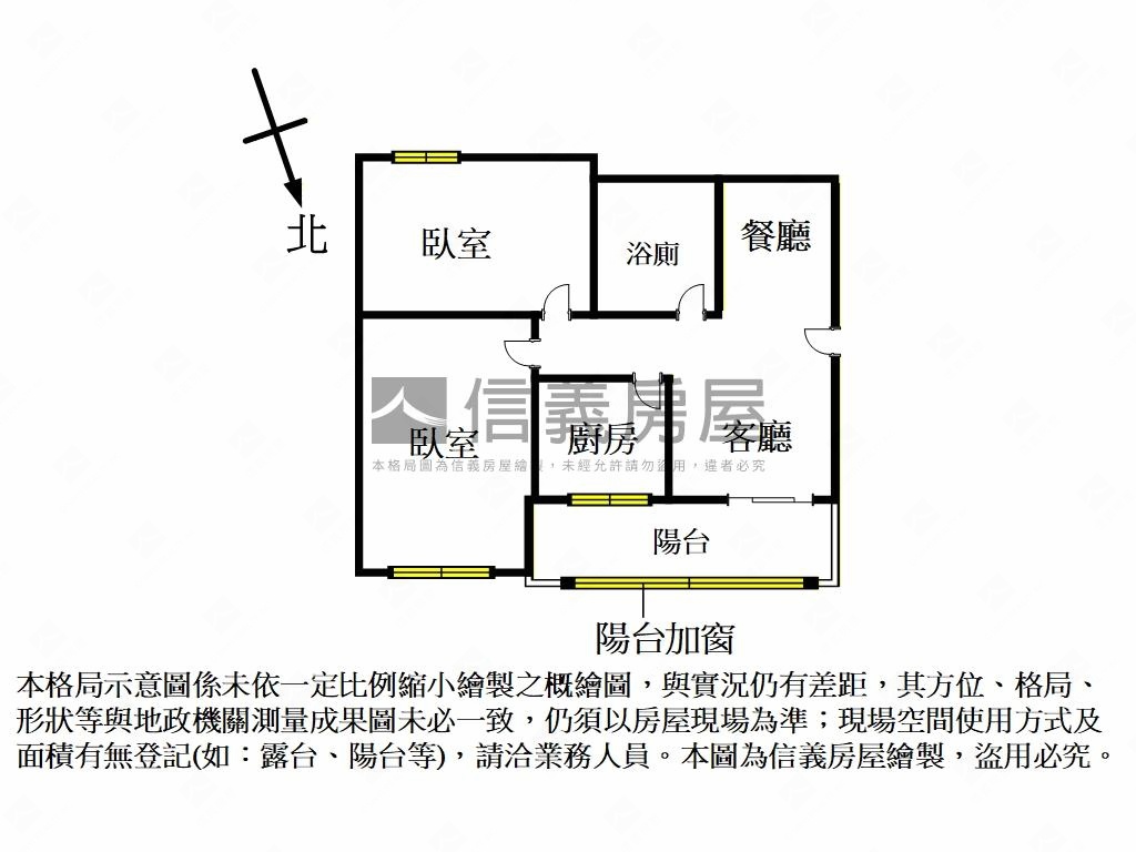 大學路二房房屋室內格局與周邊環境