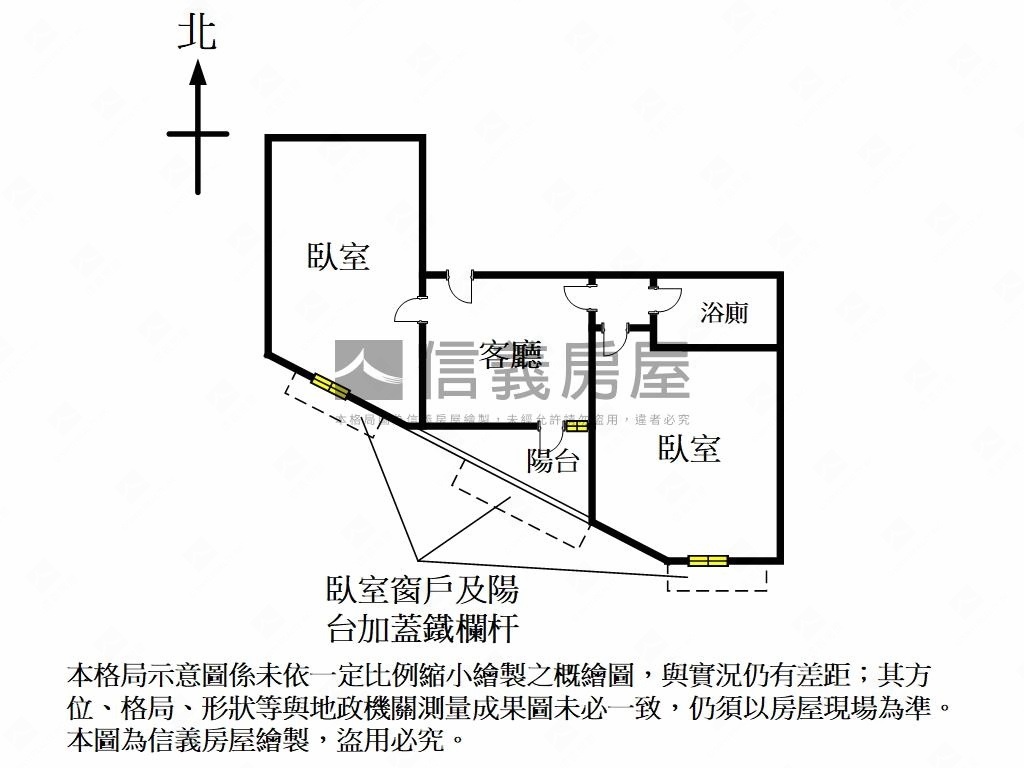 吉利財星稀有高樓２房房屋室內格局與周邊環境