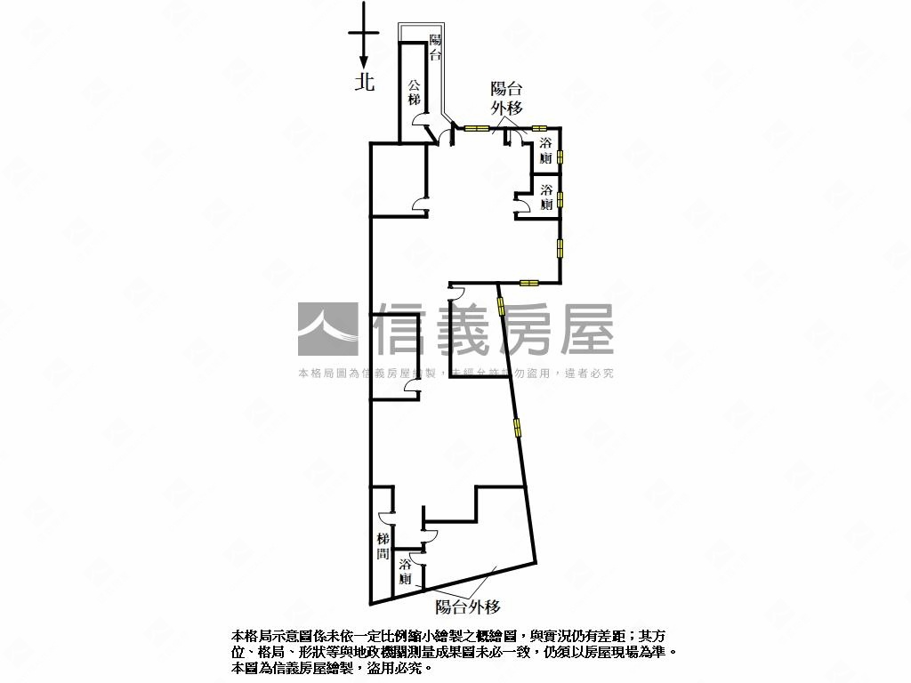 新明路美屋況河景辦公室房屋室內格局與周邊環境