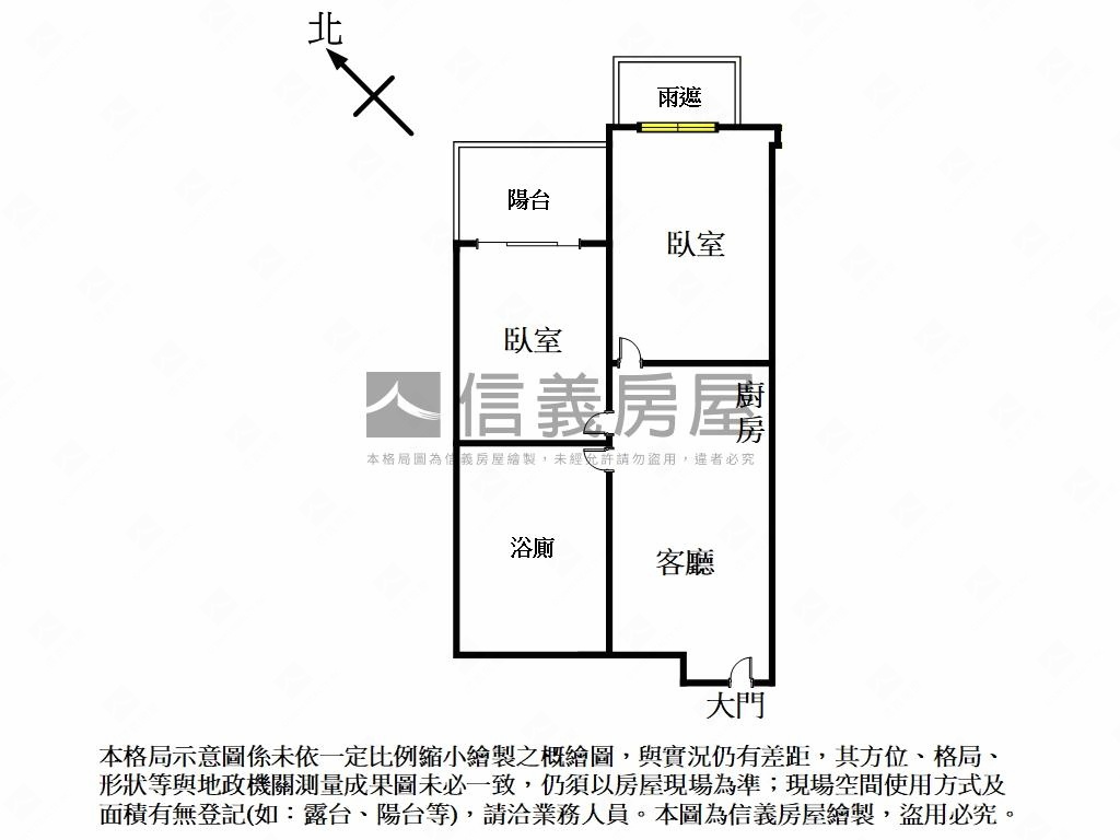 馬年獨家。歡喜市幸福兩房房屋室內格局與周邊環境