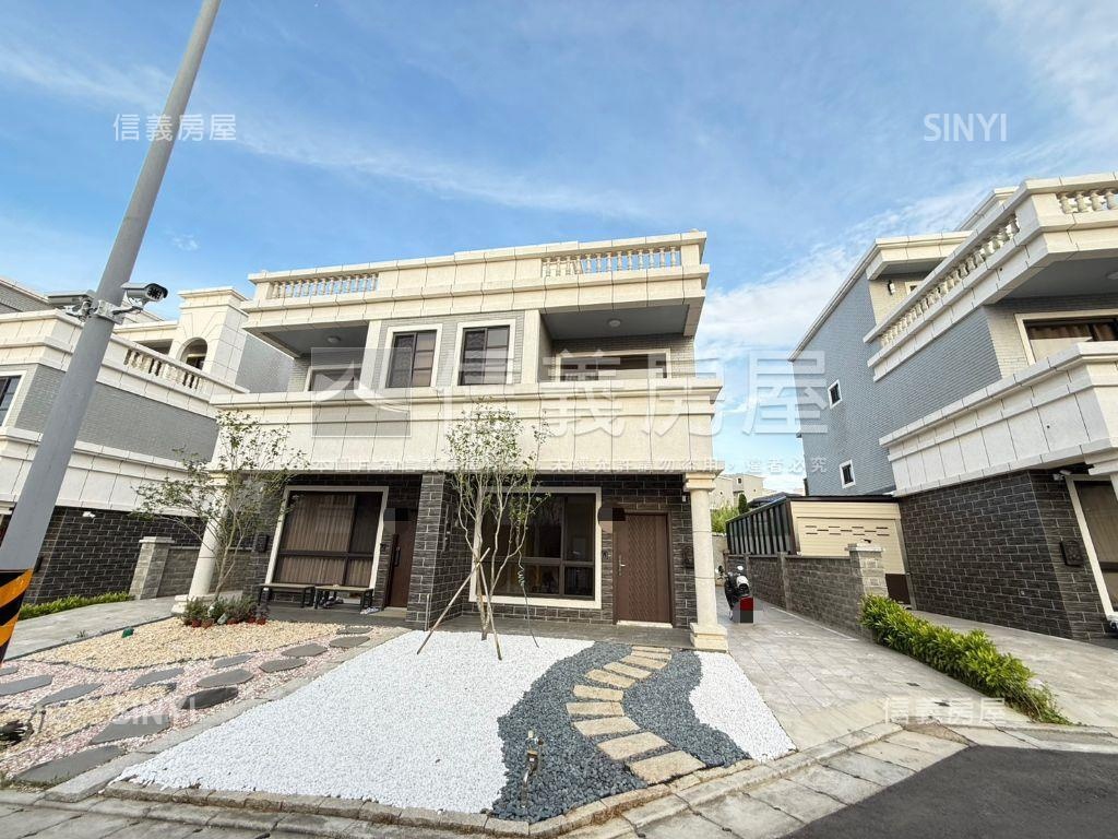 雅典大地三面採光美別墅房屋室內格局與周邊環境