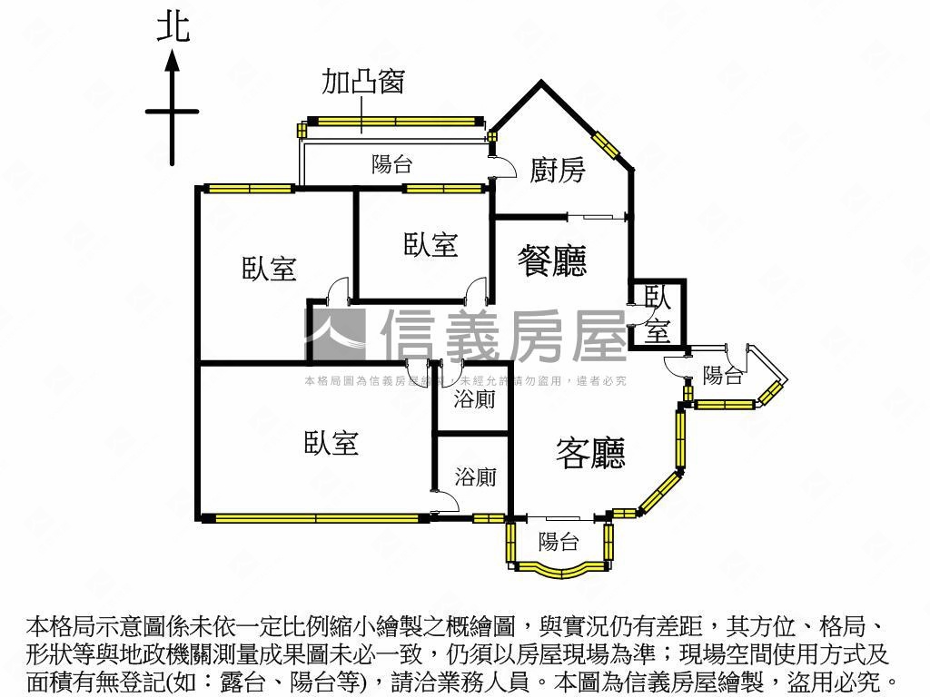 立功花園新城景觀四房車位房屋室內格局與周邊環境