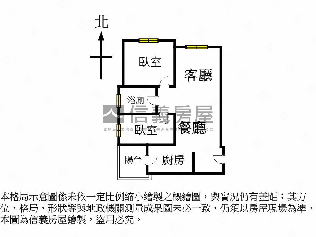 近捷運松築瓚帝王戶房屋室內格局與周邊環境